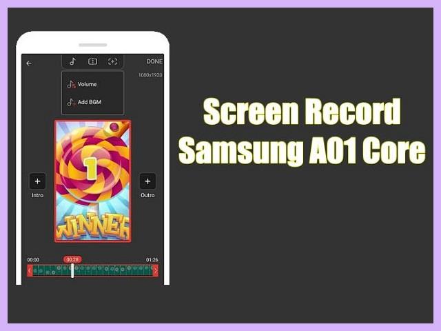 Cara Screen Recorder Di Samsung
