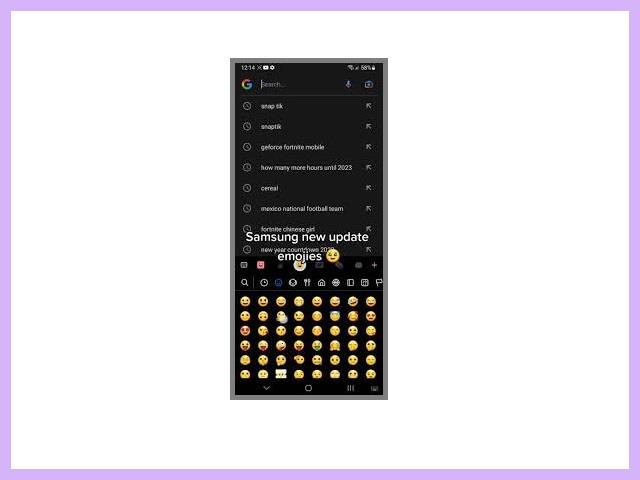 Cara Update Emoji Samsung