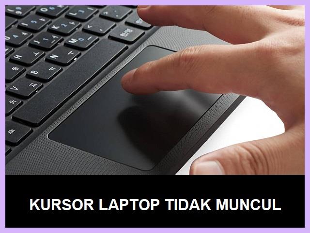 Kursor Laptop Tidak Muncul