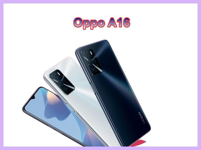 Spesifikasi Oppo A16