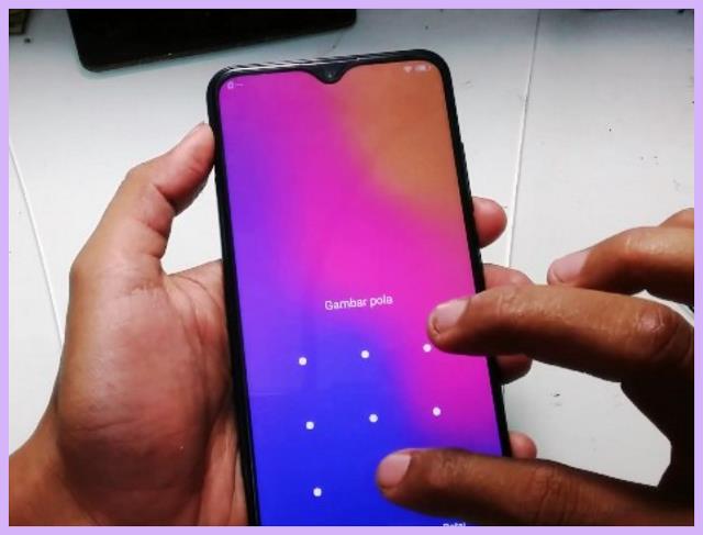 Cara membuka pola HP Vivo tanpa reset