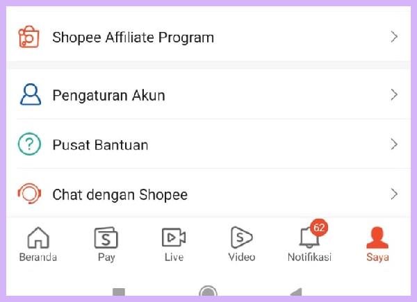 Cara Menghubungi CS Shopee