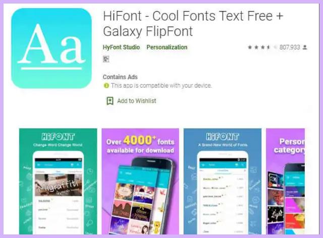 Cara mengubah font di HP Vivo