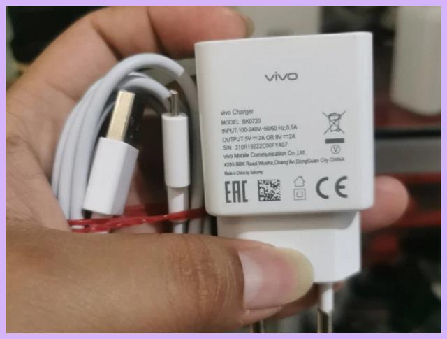 perbedaan charger Vivo ori dan KW