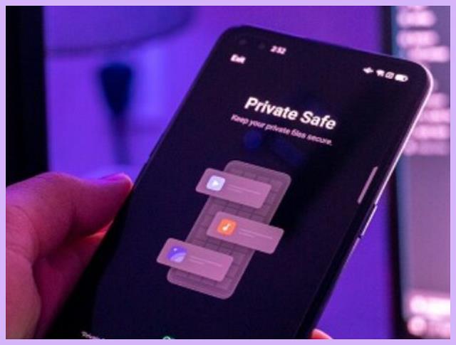 Cara membuka brankas pribadi di HP Oppo 