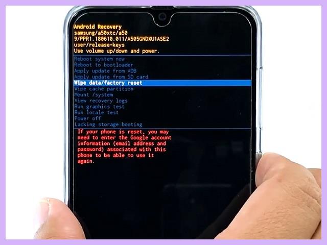 Cara Membuka Pola HP Yang Lupa Samsung