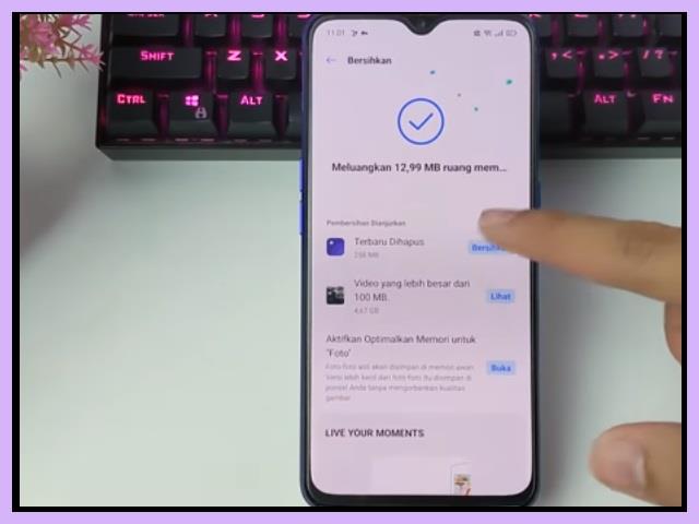 Cara Menghapus Sampah Di HP Samsung