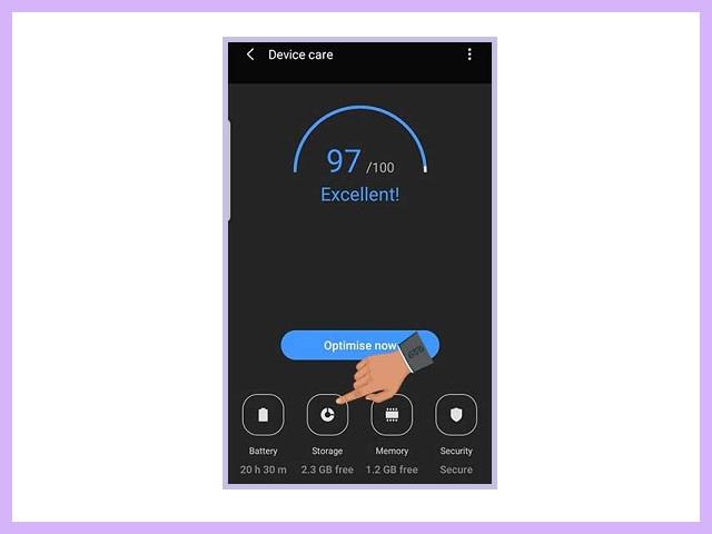 Cara Menghapus Sampah Di HP Samsung
