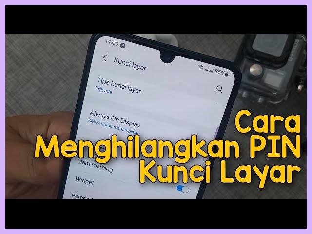 Cara Menonaktifkan Kunci Layar Samsung