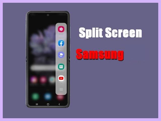 Cara Split Screen Samsung