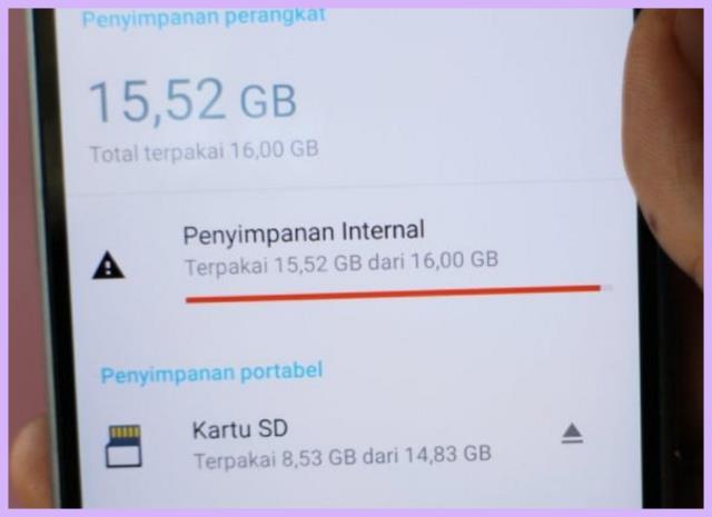 Cara mengosongkan ruang penyimpanan di HP Xiaomi