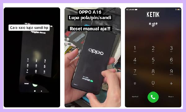 Nomor Panggilan Darurat Lupa Kata Sandi Oppo