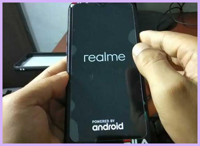 Cara mematikan HP Realme 