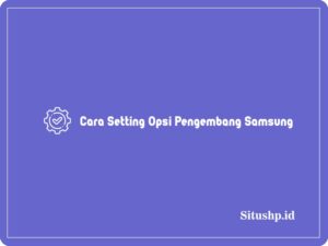 2+ Cara Setting Opsi Pengembang Samsung Terbaru 2024