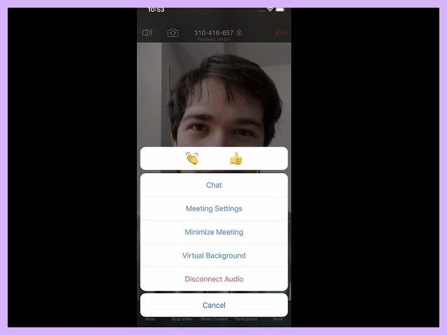 Cara Ganti Background Zoom Di HP Samsung