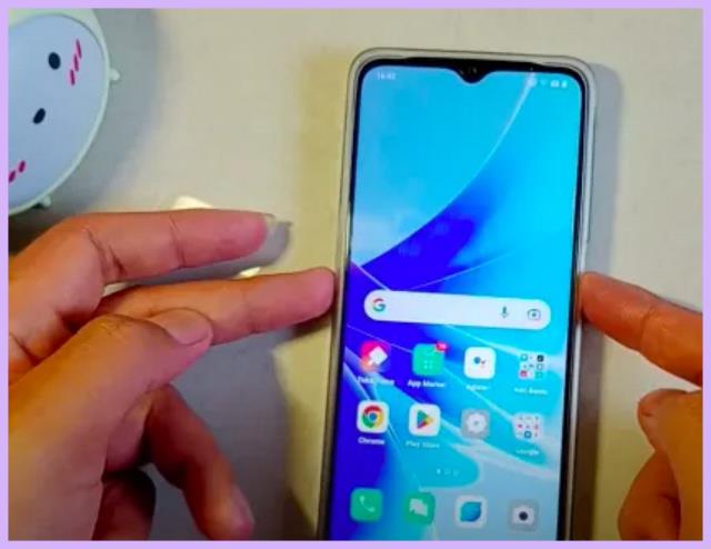 Cara screenshot HP Oppo