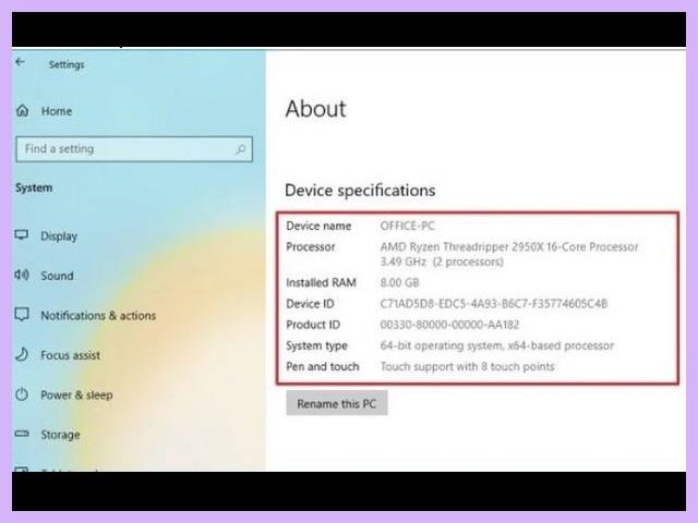 Cara Cek Spesifikasi Laptop