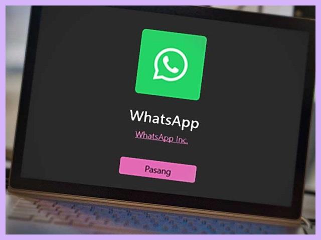 Cara Download WA Di Laptop