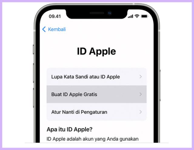 cara melihat ID Apple 