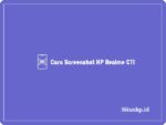 Cara screenshot HP Realme C11