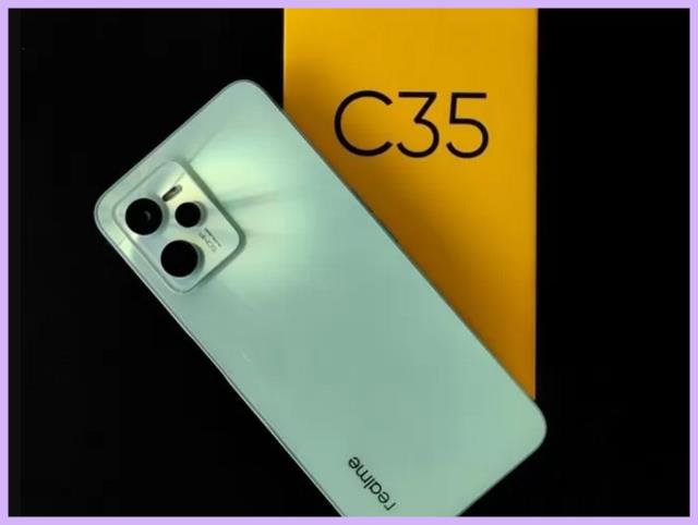 Cara screenshot Realme C35