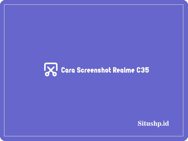 Cara screenshot Realme C35