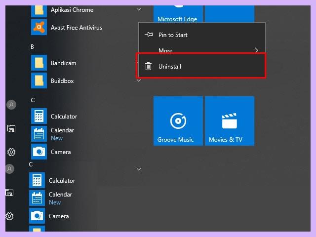 Cara Uninstall Aplikasi Di Laptop