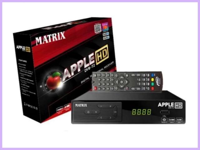 Cara pasang Set Top Box Matrix Apple