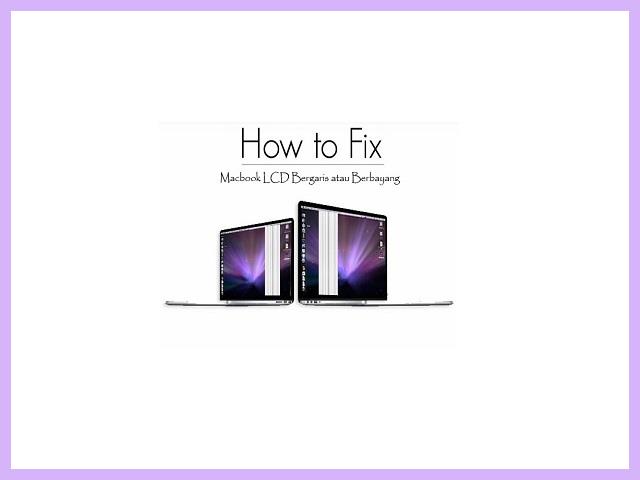 Layar Laptop Berbayang