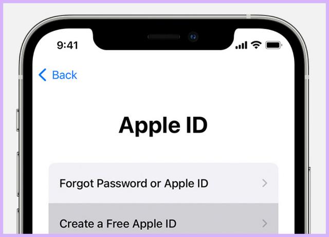 Lupa password Apple ID 