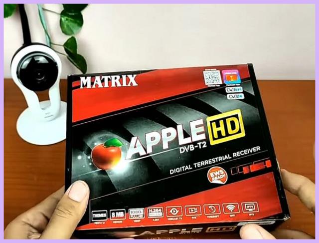 Cara setting Matrix Apple DVB T2 