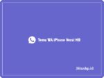 Tema WA iPhone Versi MB