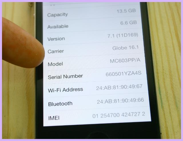 Cek Nomor Serial iPhone