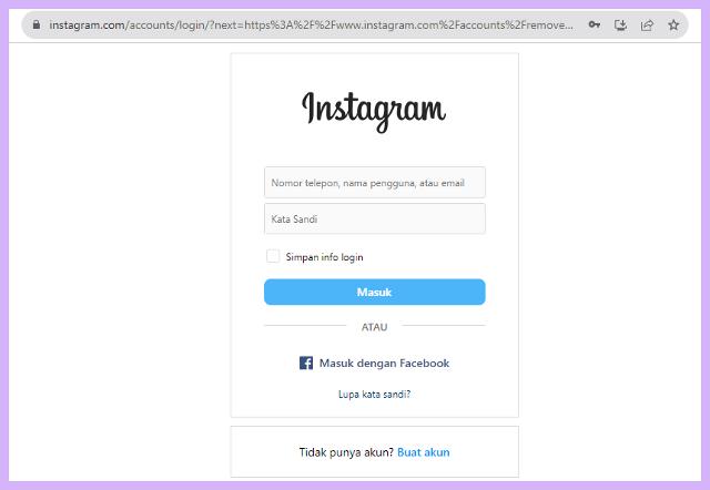 Cara Hapus Akun Instagram