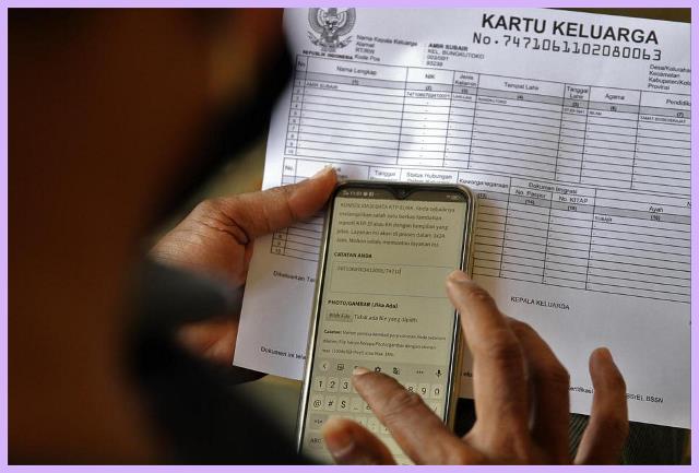 Cara Mengecek Kartu Keluarga Online