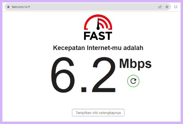 Cara Mengecek Kecepatan Internet