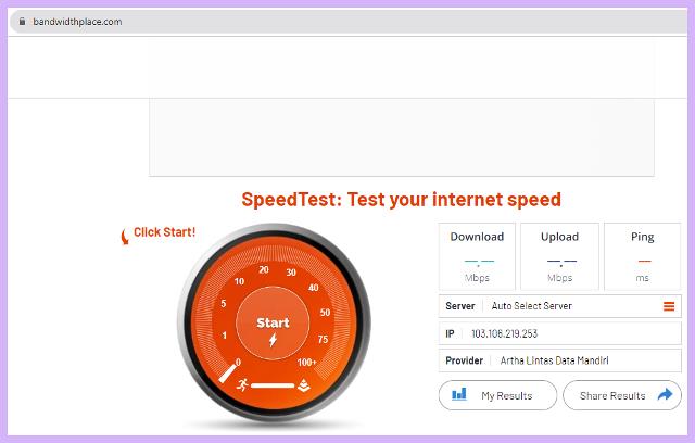 Cara Mengecek Kecepatan Internet