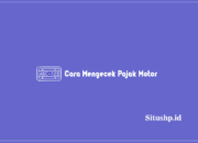 Cara Mengecek Pajak Motor