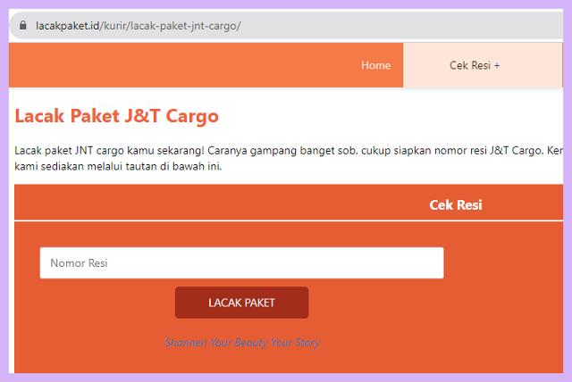 7 Cara Mengecek Resi J&T Cargo dan Contohnya Lengkap