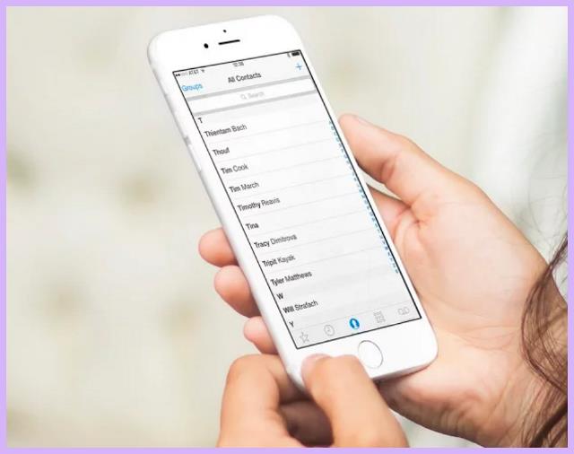 Cara menghapus kontak di iPhone