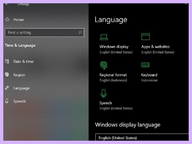 Cara Mengubah Bahasa Di Laptop