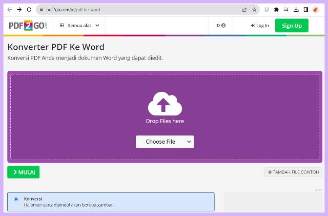 Cara Mengubah PDF ke Word