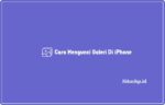 Cara mengunci galeri di iPhone