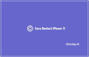 5 Cara Restart iPhone 11 Secara Normal & Paksa Terupdate 2024