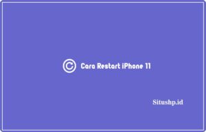 Cara restart iPhone 11