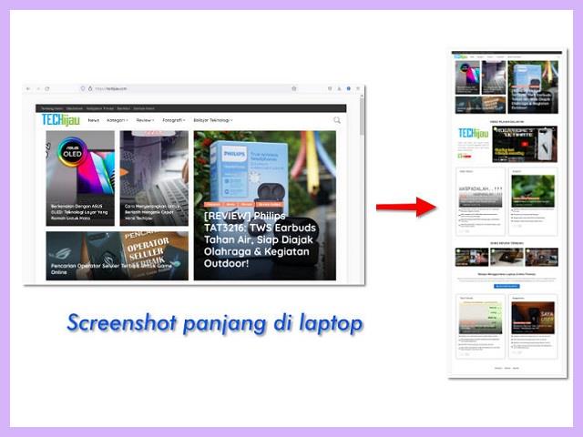 Cara Screenshot Panjang Di Laptop