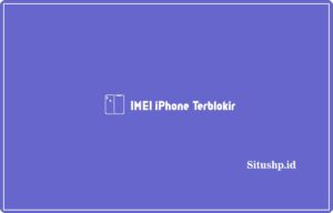 IMEI iPhone Terblokir