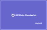 IOS 16 untuk iPhone apa saja