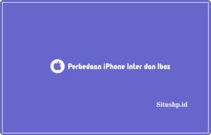 Perbedaan iPhone Inter dan Ibox