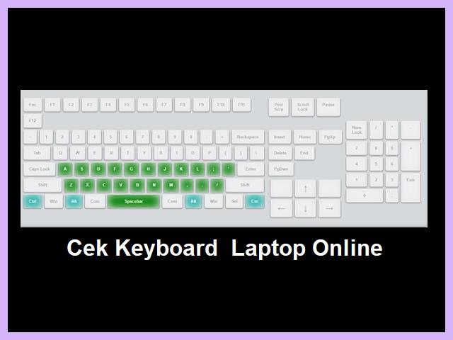 Cek Keyboard Laptop Online